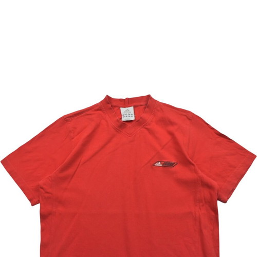 Adidas vintage red T-shirt used, size small