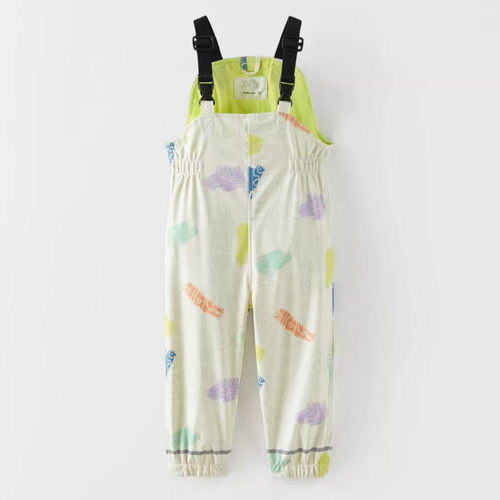 Unisex salopette with lining and waterproof, like new, size 3-4 years