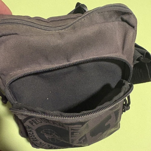 Napapijri shoulder bag used, black