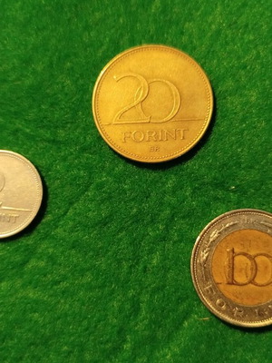 Σετ 3 μεταχειρισμένα κέρματα Ουγγαρίας