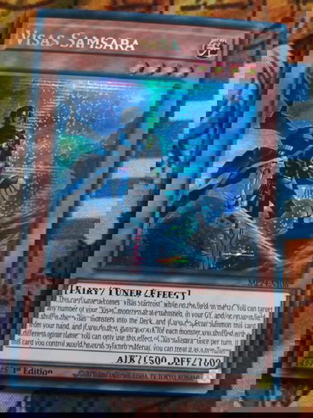 2) Visas Samsara (Secret Rare, Yugioh)