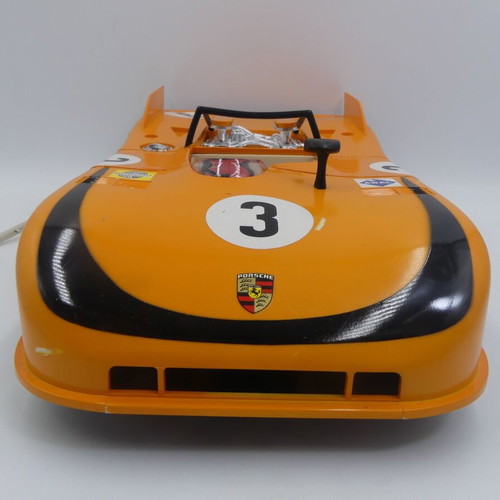 Carrera Structo Porsche 908 R/C Race Car used vintage rare 1/12