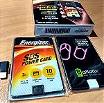  Power Cards Energizer και Battarix SOS PMΤ 750 - (One Use) - 750mAh