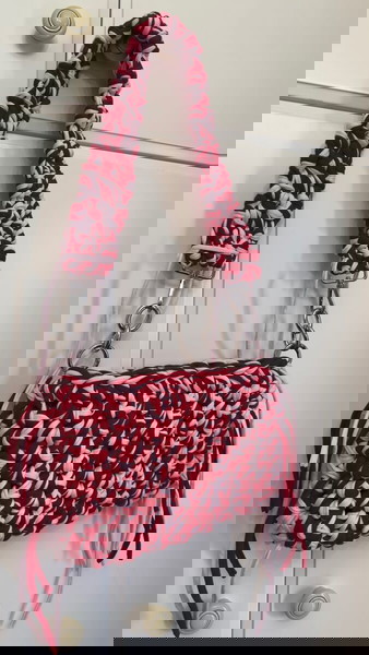 Crochet bag- χειροποίητη πλεκτή τσάντα