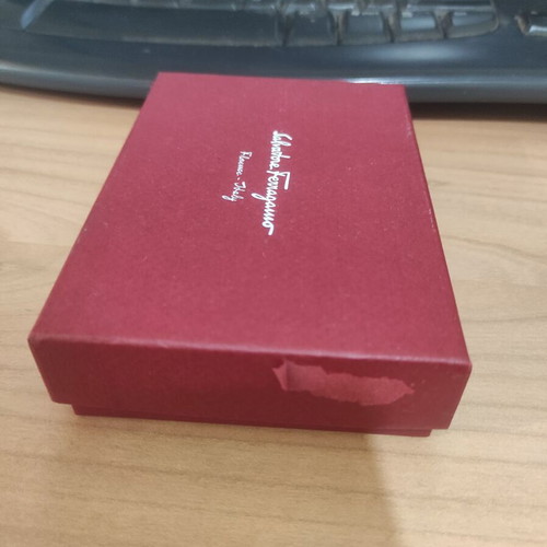 Vintage Salvatore Ferragamo phone case like new, black leather