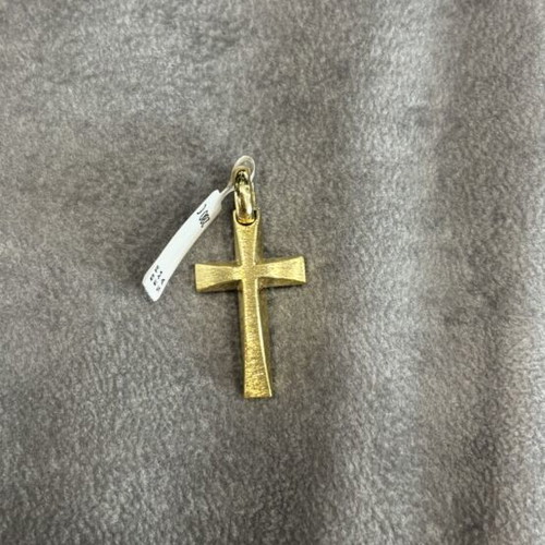 Gold cross 14 carat, new