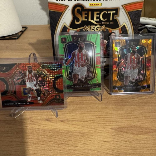 Panini Select Euroleague 2025-26 Codi Miller-Mcintyre card collection like new