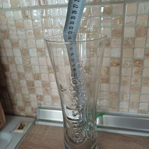 Carlsberg beer glasses set of 6 0.5L new in box