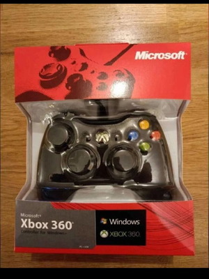 Καινούργιο χειριστήριο Xbox 360 στο κουτί, συμβατό με Windows και Xbox