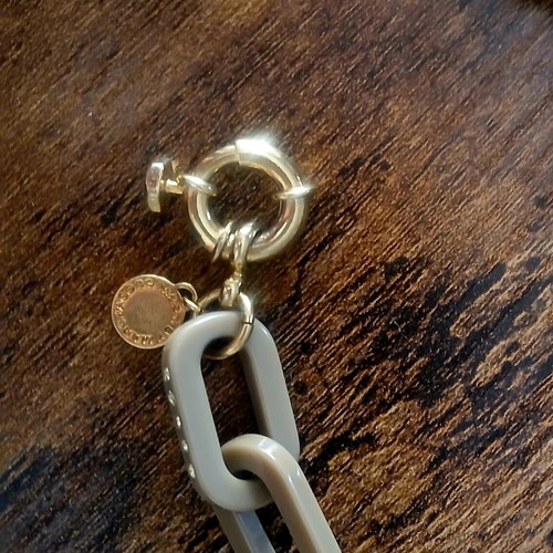 Marc by Marc Jacobs bracelet with yellow and grey charm