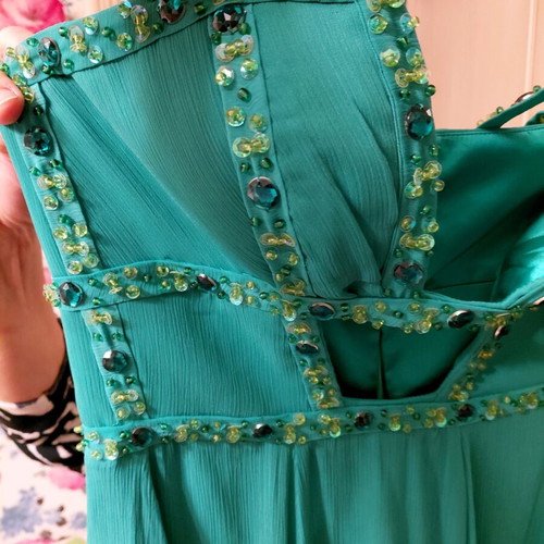 Abiye dress green unused, like new condition, size S/M