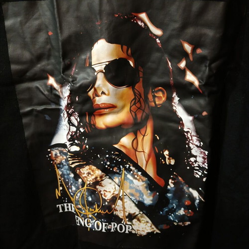 Michael Jackson collectible cotton t-shirt XXL black new