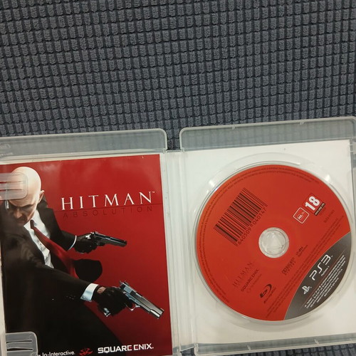 Hitman Absolution PS3 game used, with manual