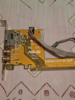 Asus gdmi/av/s graphics expansion card used