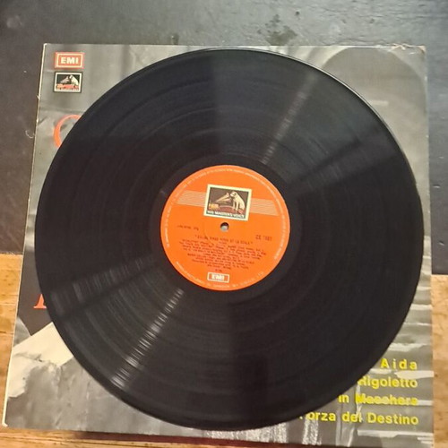 Callas Sings Verdi At La Scala vinyl record used, good condition