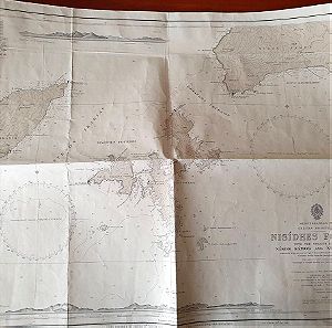 1968, Ναυτικός χάρτης, Σάμος, Ικαρία, Φούρνοι