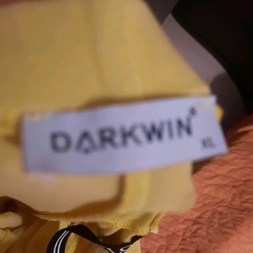 Makó dress like new, yellow with pockets