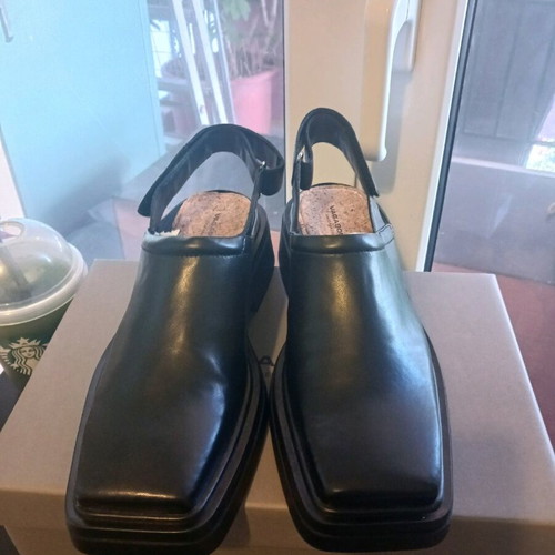 Vagabond Eyra Slingback Sandals New Black Size 38