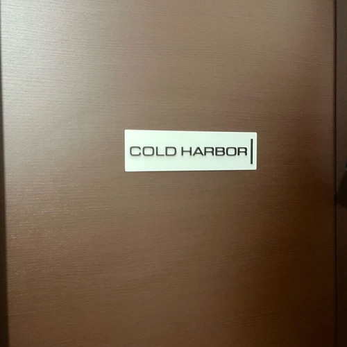 Cold Harbor sign 3D printed new