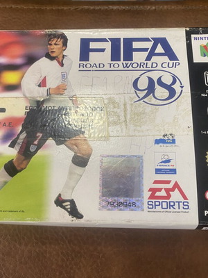 FIFA 98 Road to World Cup Nintendo 64 μεταχειρισμένο, CIB
