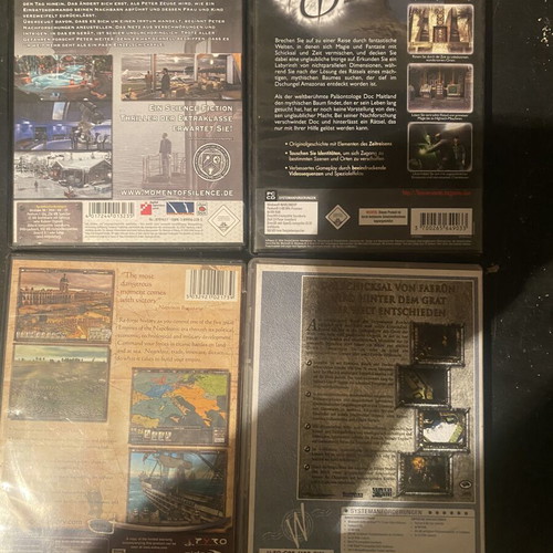 Pc games lot of 4 like new