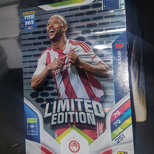 Ayoub El Kaabi Limited Edition 2026 Panini Adrenalyn XL 365 card