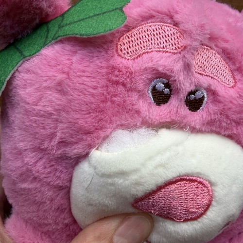 Lotso plush toy from Toy Story 20cm like new with minor seam damage