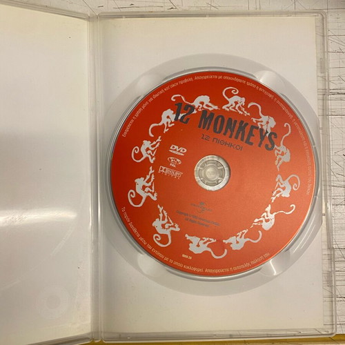 12 Monkeys DVD like new with subtitles