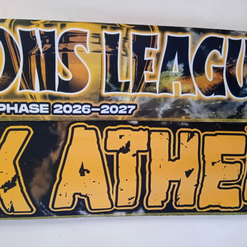 AEK Champions League 2026-2027 double-sided scarf