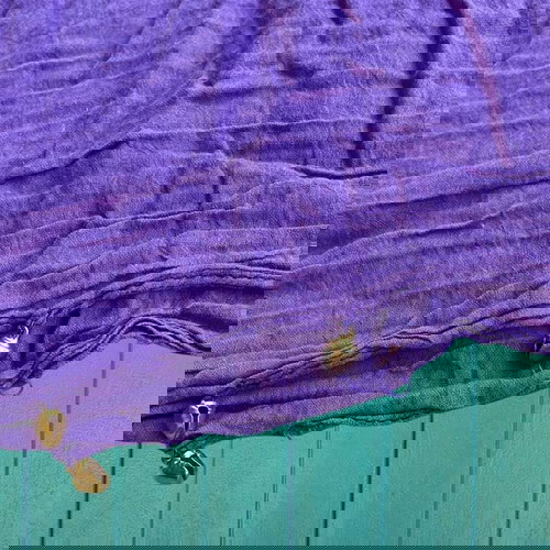 Μωβ παρεό με τσαλακωμένη όψη 170x106