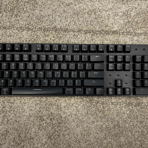Keycaps μαύρα για μηχανικό πληκτρολόγιο καινούργια