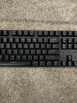 Keycaps μαύρα για μηχανικό πληκτρολόγιο καινούργια