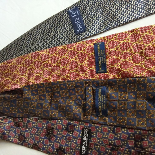 Italian ties like new, multicolor set
