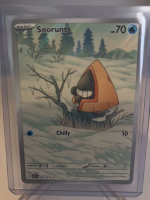 Pokémon TCG Snorunt Ascended Heroes Illustration Rare κάρτα καινούργια