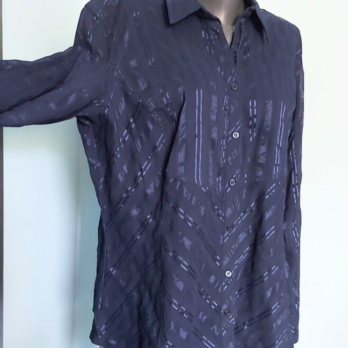 Cecil women's navy blue elastic shirt XXL-4XL