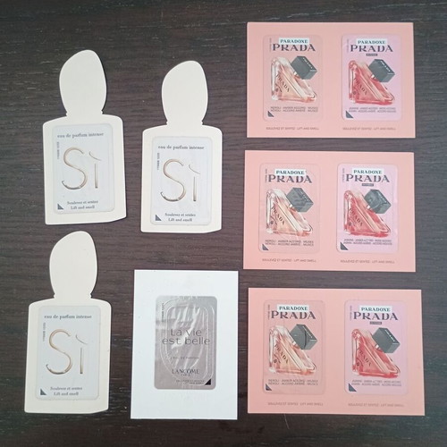 Samples of creams and colognes fragrance 23 pieces new