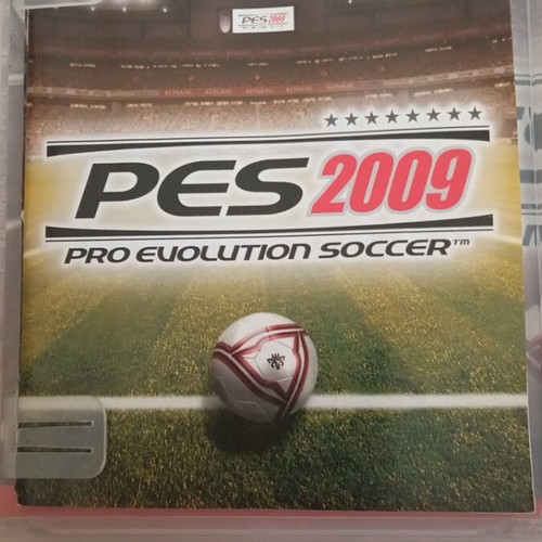 PES 2009 Pro Evolution Soccer PS3 game like new, UEFA Champions League