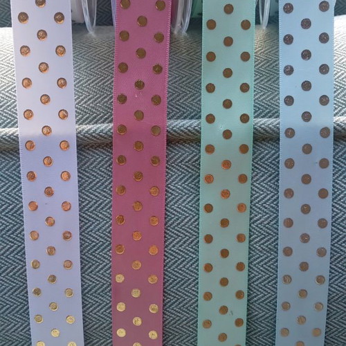 Ribbon new 8 meters in 4 colors Greek made