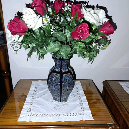 Vintage vase used, slightly damaged