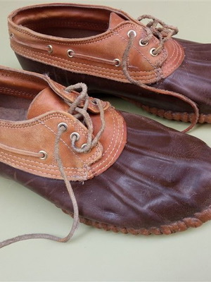 Παπούτσια Ανδρικά Vintage GH Bass & Co. Wilton Maine μεταχειρισμένα, καφέ, νούμερο 43