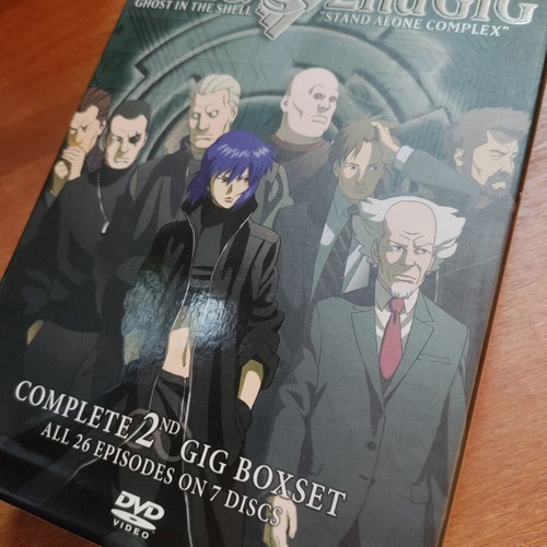 Ghost in the Shell S.A.C. 2nd GIG DVD boxset like new