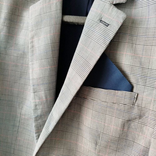 Vittorio Slim Fit Suit like new, gray, jacket size Large, pants 30