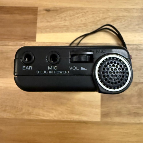 Sony Pressman M-627V MicroCassette Voice Recorder like new