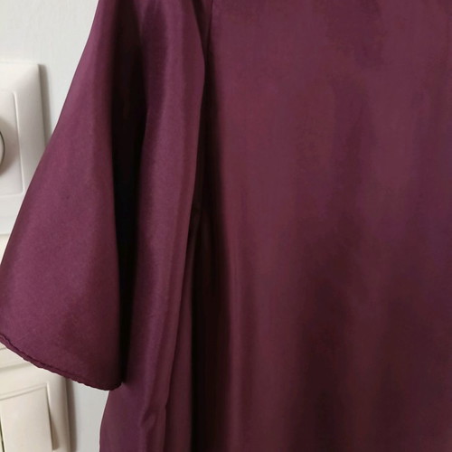 HOSS Intropia dress used, viscose and silk, size large, purple