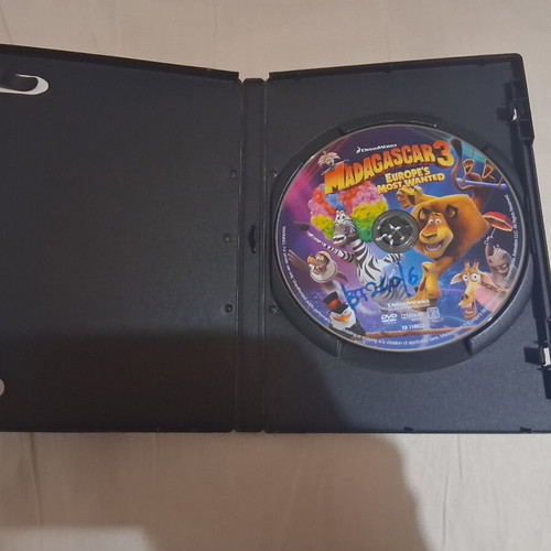 Madagascar 3 The Europe Escapees DVD dubbed in Greek used