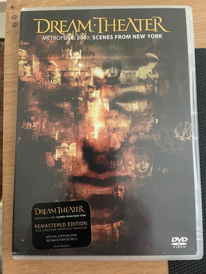 Dream Theater Metropolis 2000: Scenes From New York DVD like new, metal