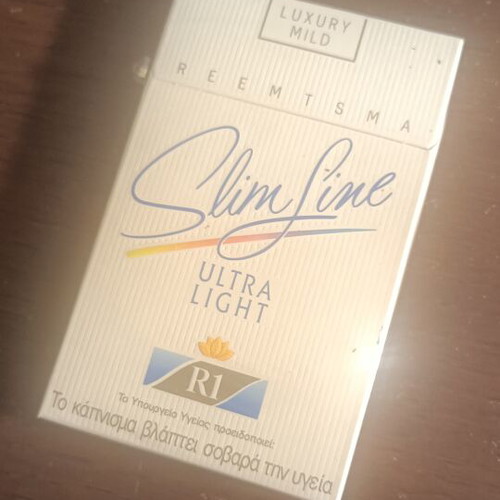 R1 Slim Line Ultra Light vintage cigarette pack new