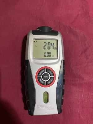 Distance meter used, laser rangefinder