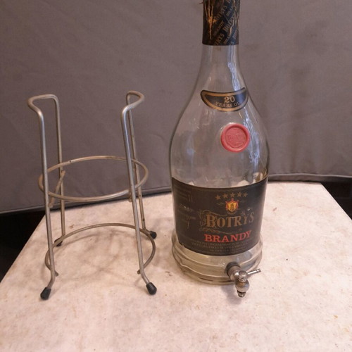 Botrys brandy bottle used with tap