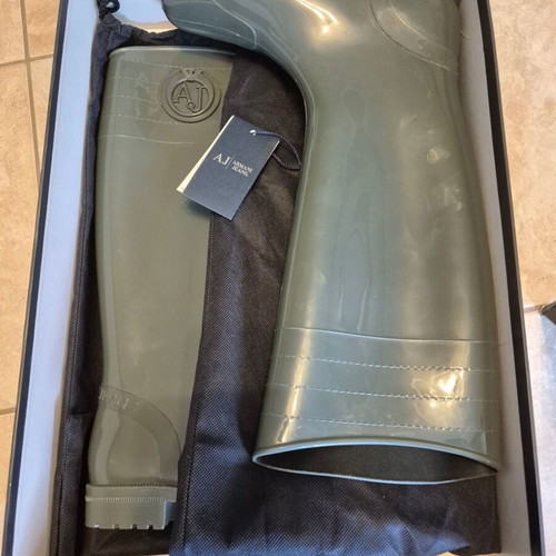 Armani Jeans rain boots new, size 37